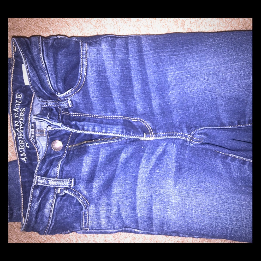 American eagle high rise skinny jeans